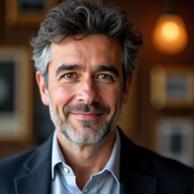 Retrato de Fernando Ruiz, el Director Fundador de la Escuela de Interpretación