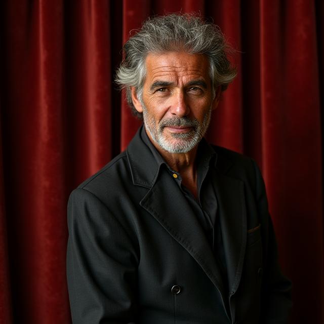 Retrato de Carlos Gómez, Jefe del Departamento de Teatro de la Escuela de Interpretación